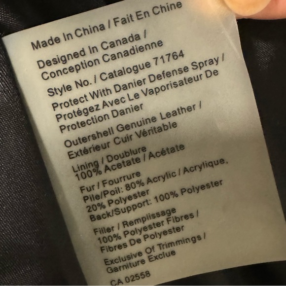 Blink (by Danier Leather) Vintage Leather Jacket - Black - Picture 12 of 13